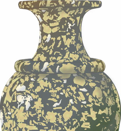 Minoan civilization, eardrop-shaped Spartan basalt Rhyton, Zakros Palace