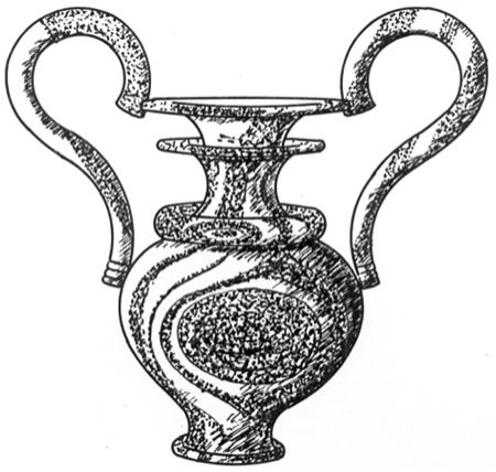 Minoan civilization, Zakros Palace, Marble decorative Rhyton 