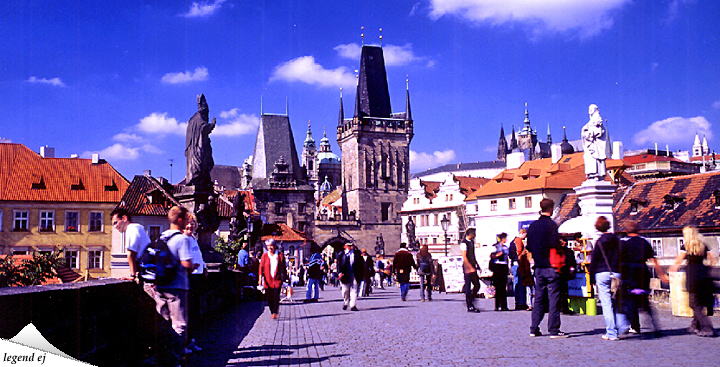 vnEJ Karluv Most-Bridge, Prague^(C)legend ej