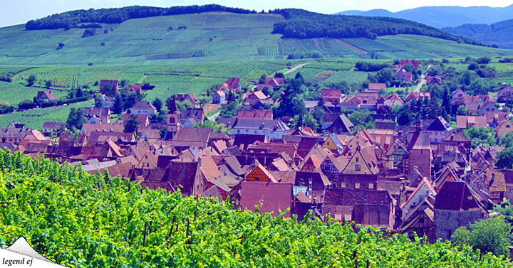 AUXECXENB[ Riquewihr, Alsacer^(C)legend ej