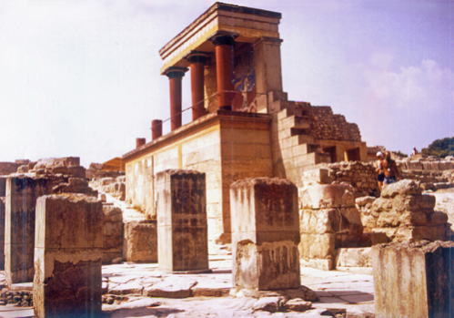 North Pillar Hall, Knossos Palace
